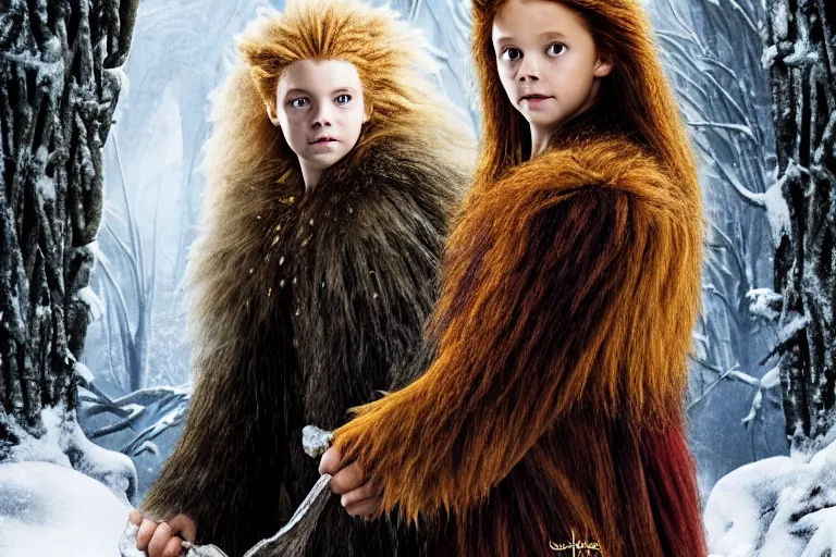 Image similar to lion witch and wardrobe, chronicles of narnia