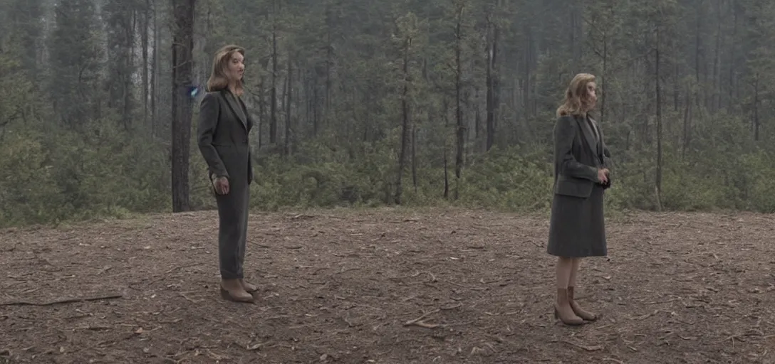 Image similar to twin peaks, season 3, episode 8