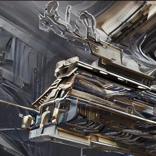 Image similar to sci-fi motherboard structure on the coronation of napoleon painting and digital billboard in the middle, unreal engine 5, keyshot, octane, artstation trending, ultra high detail, ultra realistic, cinematic, 8k, 16k, in style of zaha hadid, in style of nanospace Michael Menzelincev, in style of Lee SOUDER, colors in style of the Blade Runner 2049, in plastic, dark, tilt shift,