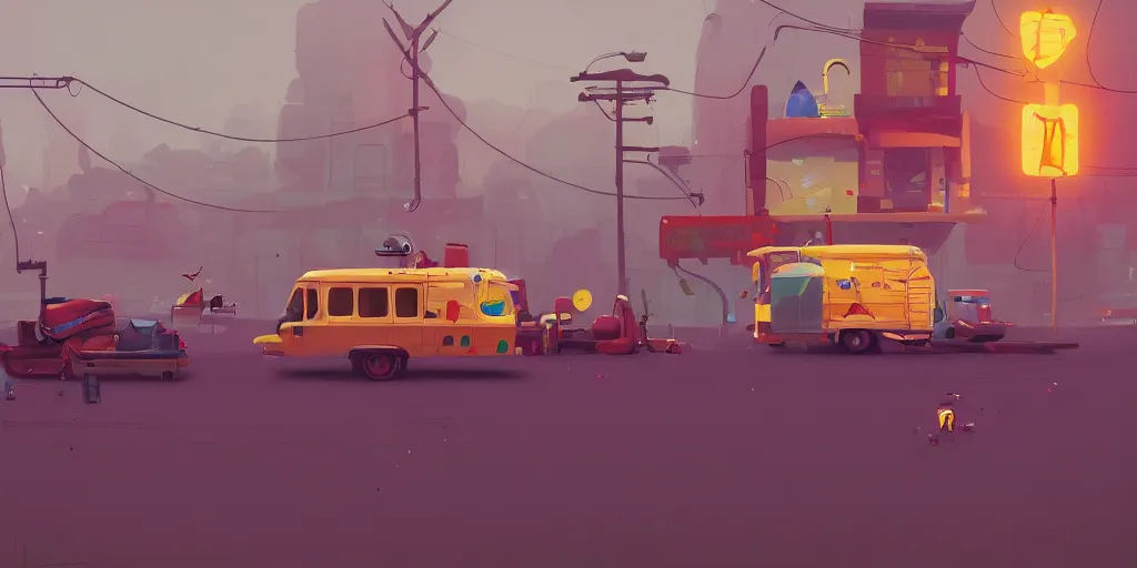 Image similar to Taco time by Goro Fujita and Simon Stalenhag , 8k, trending on artstation, hyper detailed, cinematic