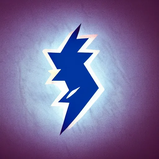 Prompt: symbolism of a man's dignity, logo, symbolism, blue, black background, lightning bolt, professional, artstation, trending, 8k, high contrast,