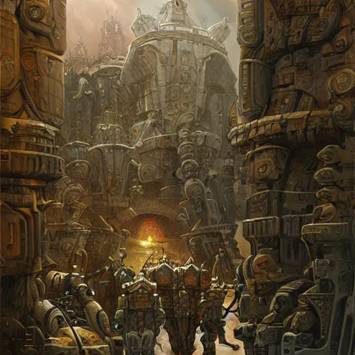 Prompt: stronghold, art by Dmitry Dubinsky