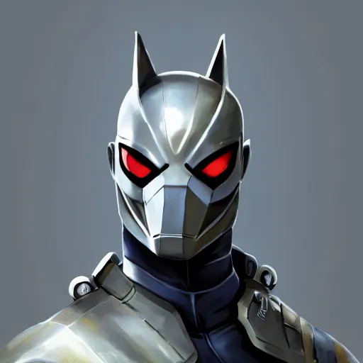 Image similar to greg manchess portrait painting of armored spiderman ultraman grey fox from metal gear cyborg gay japanese - american hybrid as overwatch character, medium shot, asymmetrical, profile picture, organic painting, sunny day, matte painting, bold shapes, hard edges, street art, trending on artstation, by huang guangjian and ail elvgren and sachin teng