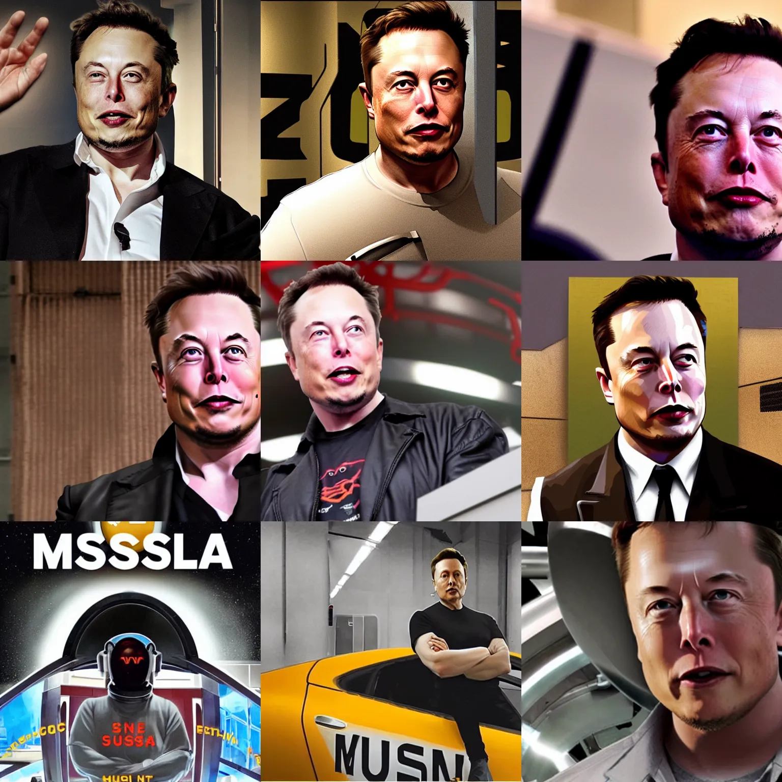 Prompt: Elon Musk in Black Mesa