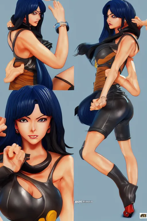 Prompt: Nico Robin in the Style of Fadingz, artstation, 4k detailed