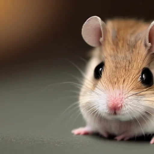 Prompt: a very tiny dwarf hamster : : eating and consuming a minuscule and tiny screaming little child : :, realistic, depth of field, bokeh blur, studio lighting, detailed, 4 k ultra hd