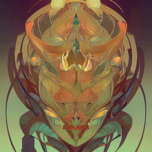 Prompt: shark - ron cheng & alphonse mucha, highly detailed, digital painting, ray tracing, concept art, illustration, smooth sharp focus, intricate, symmetry, artstation,