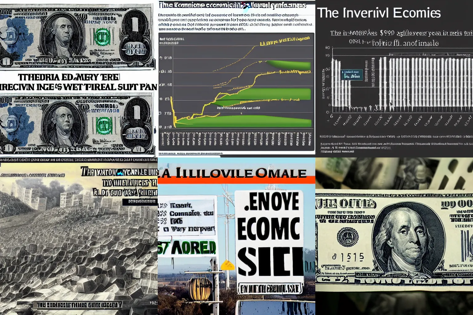 Prompt: the inevitable economic collapse