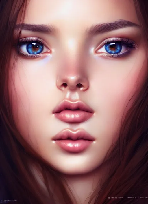 Prompt: a gorgeous female photo, professionally retouched, soft lighting, realistic, smooth face, [ [ half body shot ] ], perfect eyes, wide angle, sharp focus on eyes, 8 k high definition, insanely detailed, intricate, elegant, art by artgerm, snowy winter