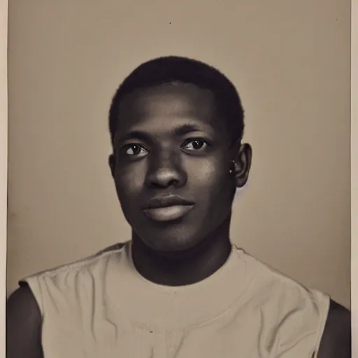 Prompt: portrait of Célian Mbuba