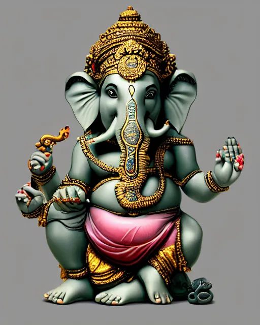 Image similar to photorealistic ganesh