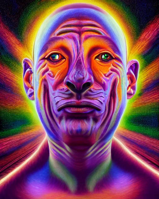 Prompt: portrait ultra dimensional tigger entity, accidentally tripping on dmt and acid, psychedelic experience, overwhelming psychosis of self realization and burning awakening, ultra high definition, unreal engine 5, hyperrealism, masterpiece composition, by casey weldon, barclay shaw 8 k photorealistic