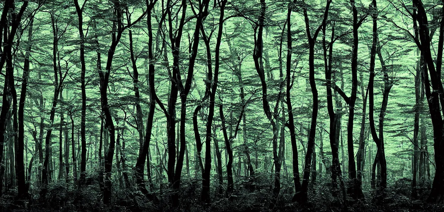 Image similar to dark forest by hattori naoto