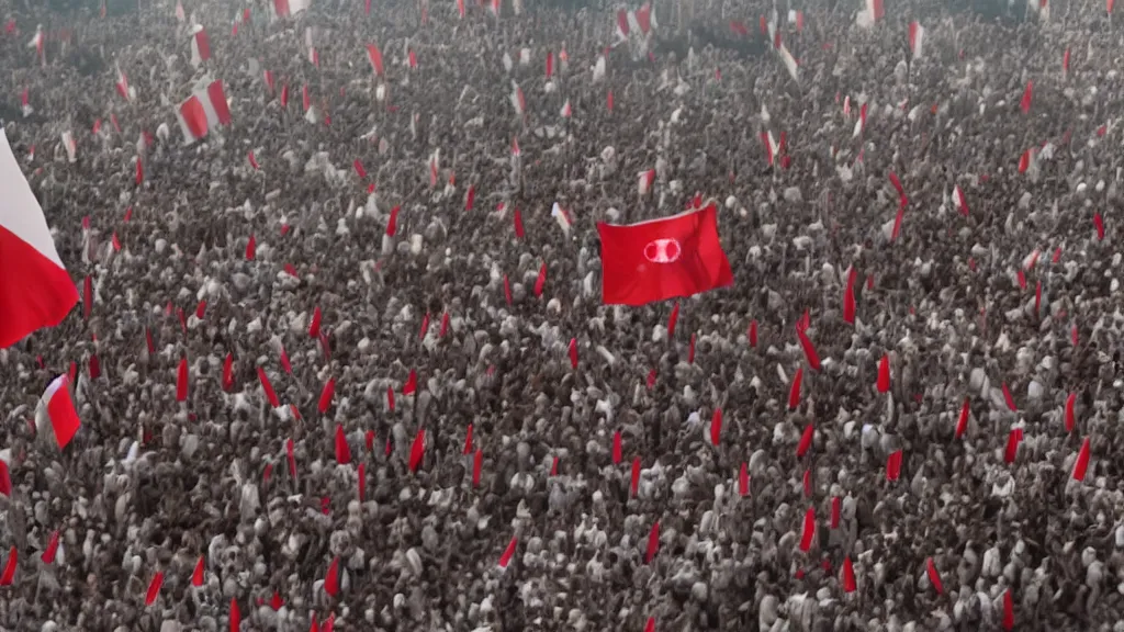 Prompt: A shot from a Films about the Indonesian National Revolution, infared photography, 8K, film render, extremely detailed, rendered in Octane