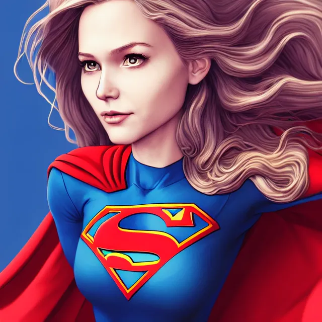 Prompt: cute coin with supergirl on it by charlie bowater and anna dittmann and artgerm and clemens ascher, portrait, intricate, elegant, silver mist, product shot, macro, symmetrical face, highly detailed, dramatic lighting, sharp focus, octane render, trending on artstation, artstationhd, artstationhq, unreal engine, 4 k, 8 k