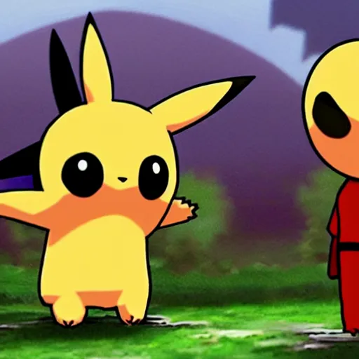 Image similar to the pokemon muck dressed up as saitama, realistic.