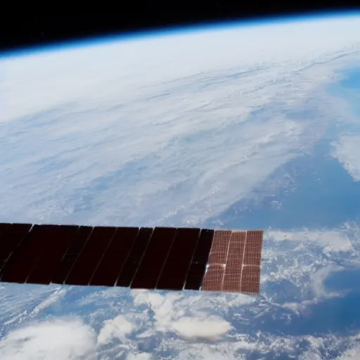 Image similar to earth seen from the ISS