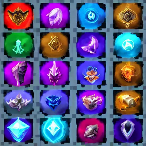 Prompt: RPG skill icon, magic, fire World of Warcraft, League of Legends, DOTA