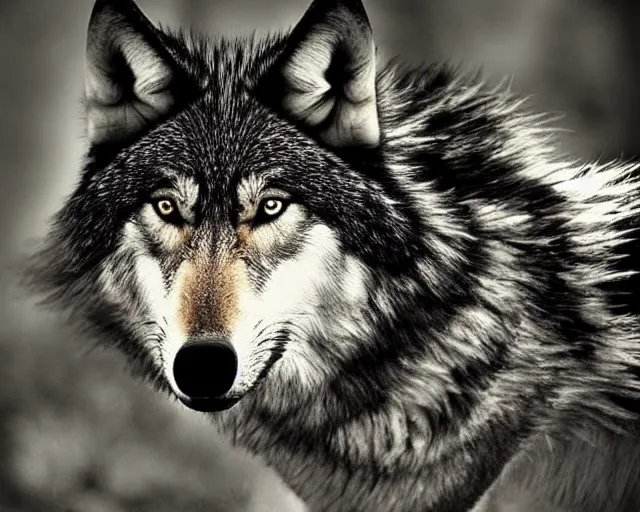 Image similar to wolf playing in nba, realistic photograph, cinematic, award winning photo, 4 k