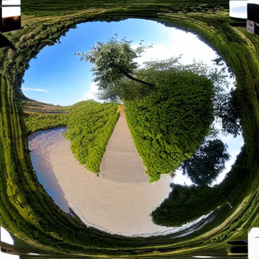 Prompt: landscape 360 view