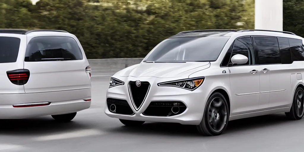 Image similar to 2022 Alfa Romeo Minivan