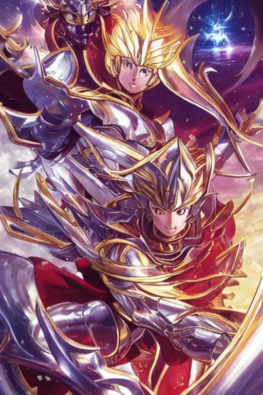 Image similar to 2 0 2 2 knights of the zodiac saint seiya battle for sanctuary hero suit armor comics mask minimalist verytoon nautiljon animes toei animation namco bandai, art by artgerm and greg rutkowski and magali villeneuve