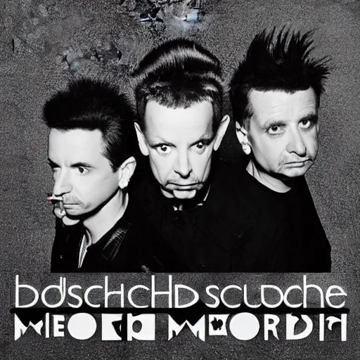 Image similar to depeche mode album cover