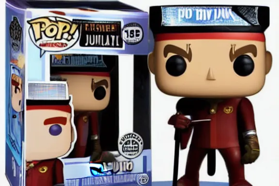 Image similar to jerma funko pop in box