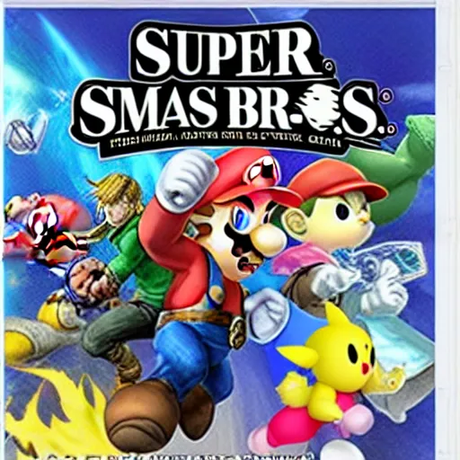 Image similar to super smash bros. tcg