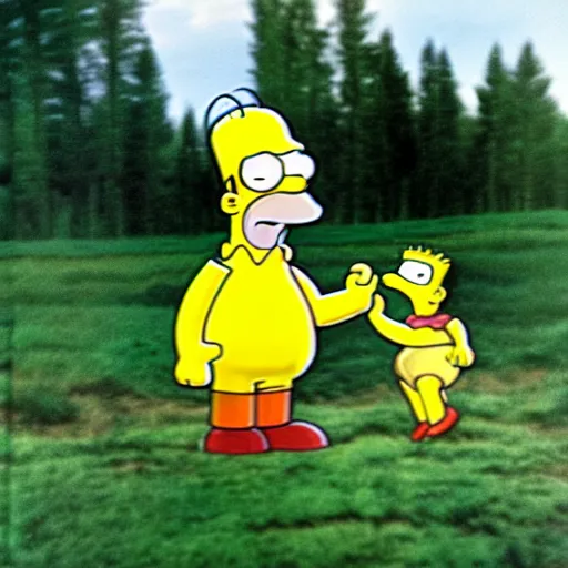 Image similar to homer simpson as a toddler, award winning nature photography