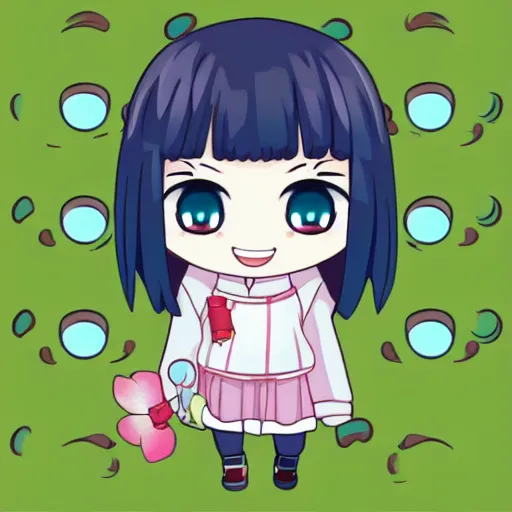 Image similar to line art character face portrait of a singular kawaii chibi in the sytle of colored book, in simple background, nendoroid eyes, anime waifu, ukiyoe