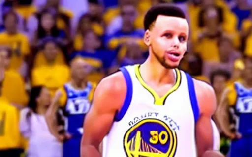 Image similar to a still of steph curry in space jam: a new legacy (2021)