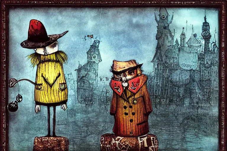 Image similar to a man about town by alexander jansson,