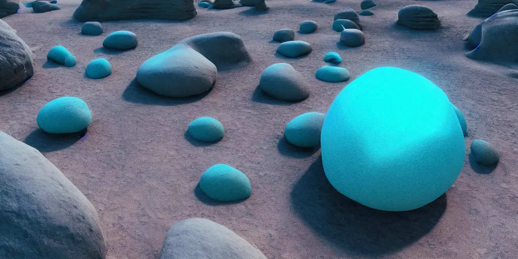 Prompt: desert, long stone bridges between weightless flying rocks. wide angle lens, trending on artstation. vogue magazine. halo. octane rendering, cinematic, hyperrealism, octane rendering, 8 k, depth of field, bokeh. iridescent accents. vibrant. teal white and blue color scheme