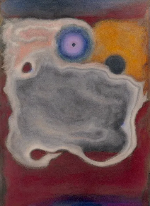 Image similar to biomechanical talisman of solemn void eclipse storm by maggi mcdonald, mark rothko, sabina klein