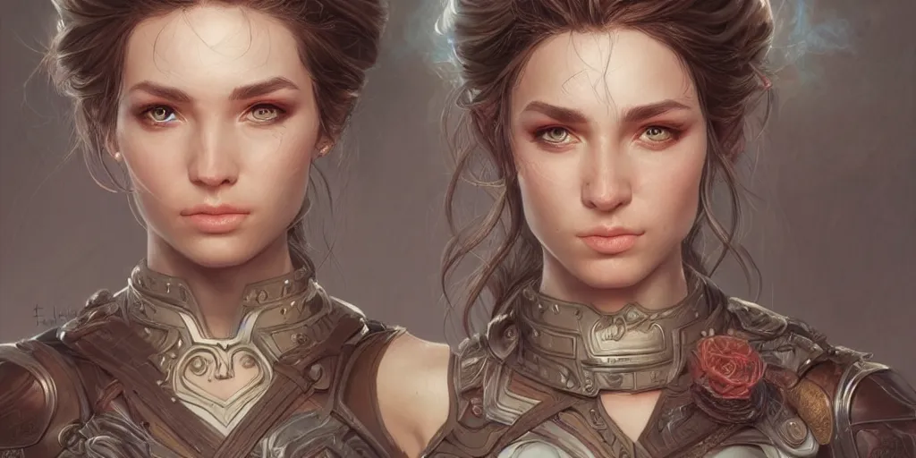 Image similar to character portrait by Magali Villeneuve and Steve Argyle,Livia Prima,fantasy art,beautiful,artstation,detailed,intricate details,masterpiece