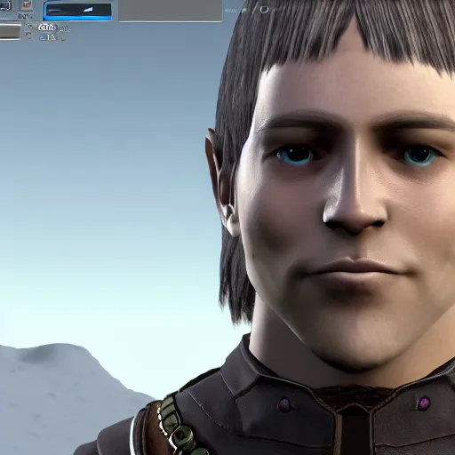 Image similar to oblivion character creator