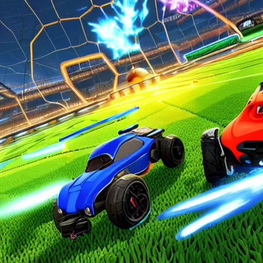 Image similar to rocket league