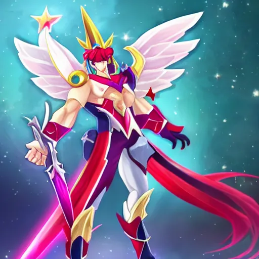 Prompt: star guardian darius