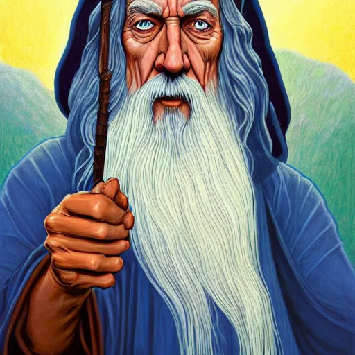 Image similar to Gandalf by Jeffrey Smith and Erin Hanson and Chad Knight