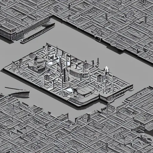 Prompt: isometric tokyo city, 3 d render. small layout