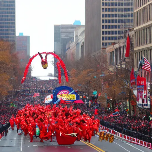 Image similar to macy's thanksgiving day parade