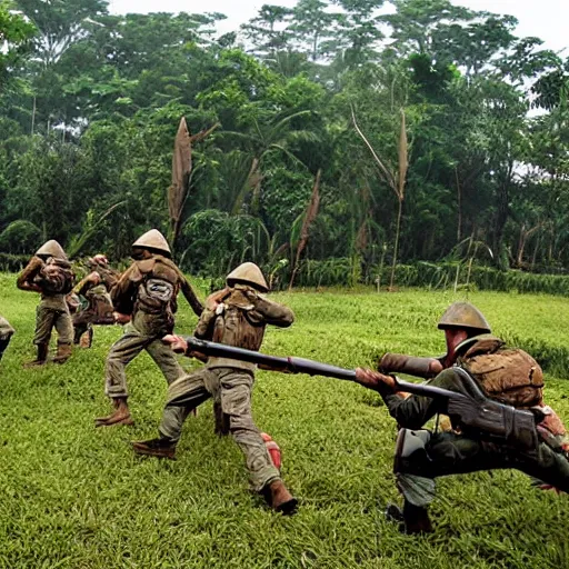 Prompt: battlefield vietnam