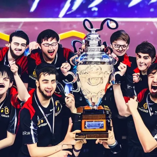 Image similar to G2 finally winning worlds, g2, winning, leagueoflegends