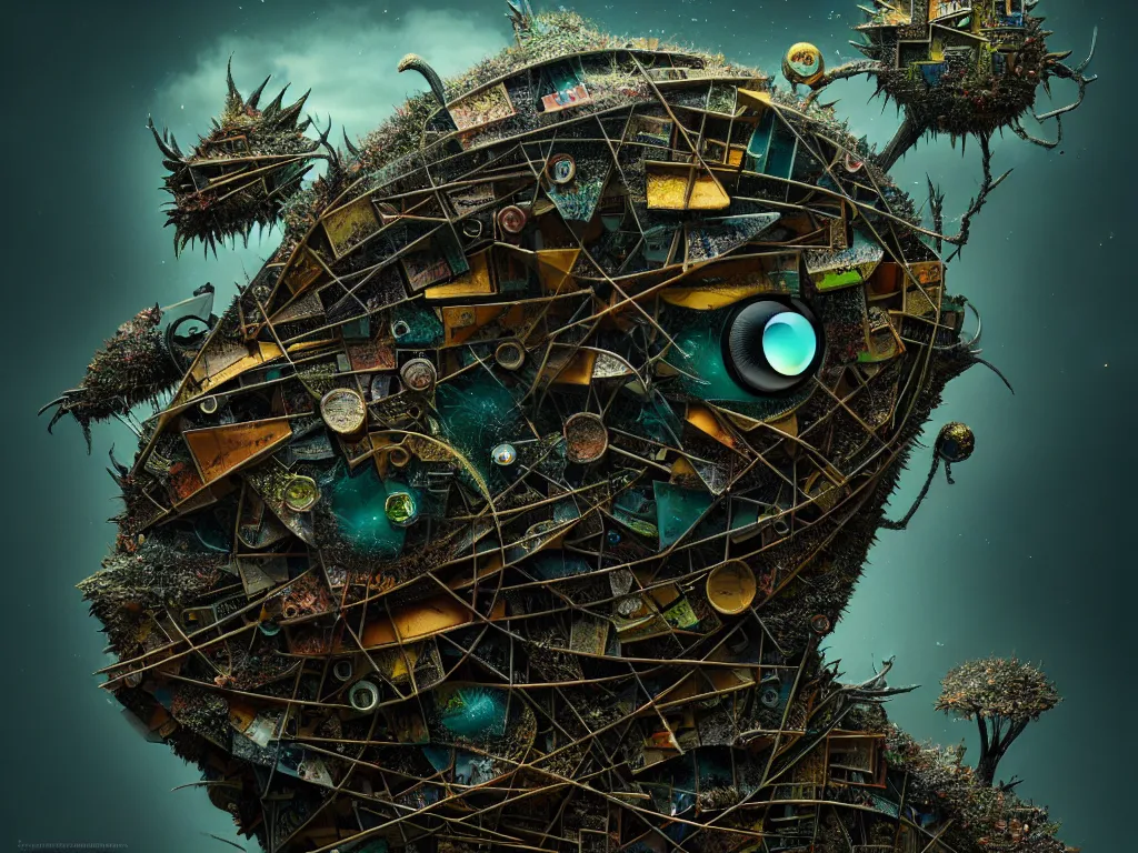 Prompt: highly detailed photo of entropy, trending on deviantart, neo surrealism, sharp focus, 4 k, a lot of little details, octane, masterpiece, art by max ernst