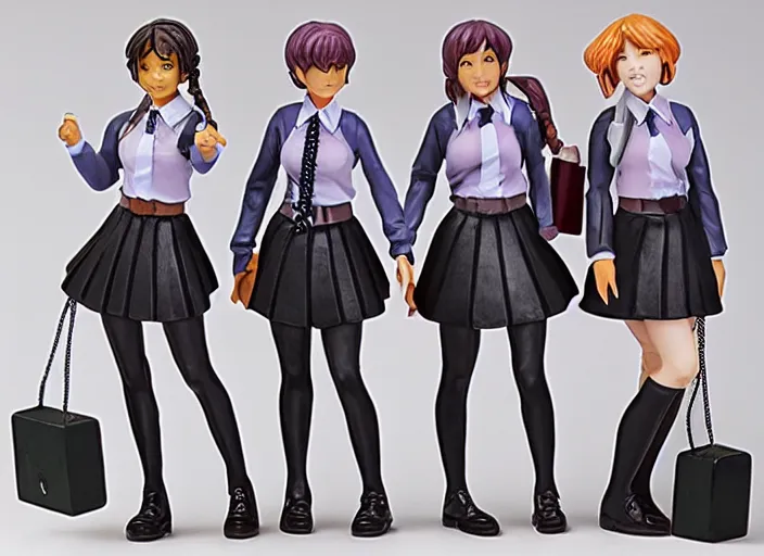 Image similar to Image on the store website, eBay, Full body, 80mm resin figure of Female school students