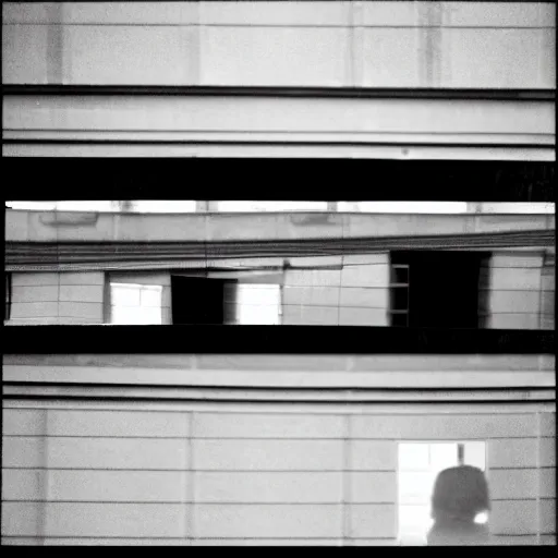 Image similar to lomography street photo glitch high contrast mirror