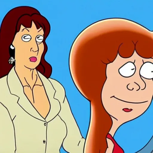 Prompt: Lois Griffin as a real person