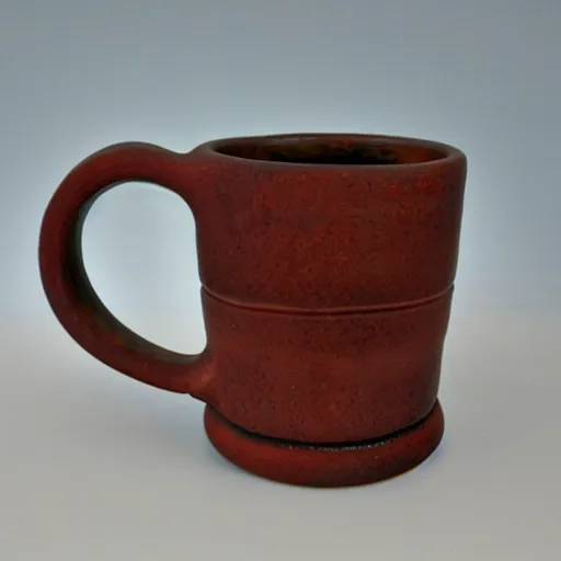 Prompt: soapstone tankard, vermont soapstone, hand carved mug