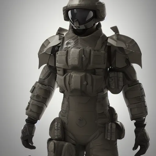 Prompt: a soldier wearing a full set of solid light armor, futuristic, 3 d render, octane, ray tracing, ultra high detail, photorealistic